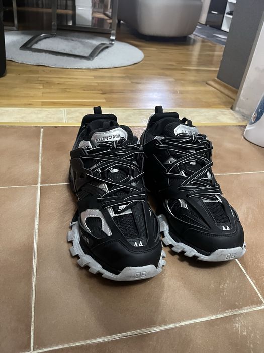 Balenciaga Track 1.0 Black&Silver