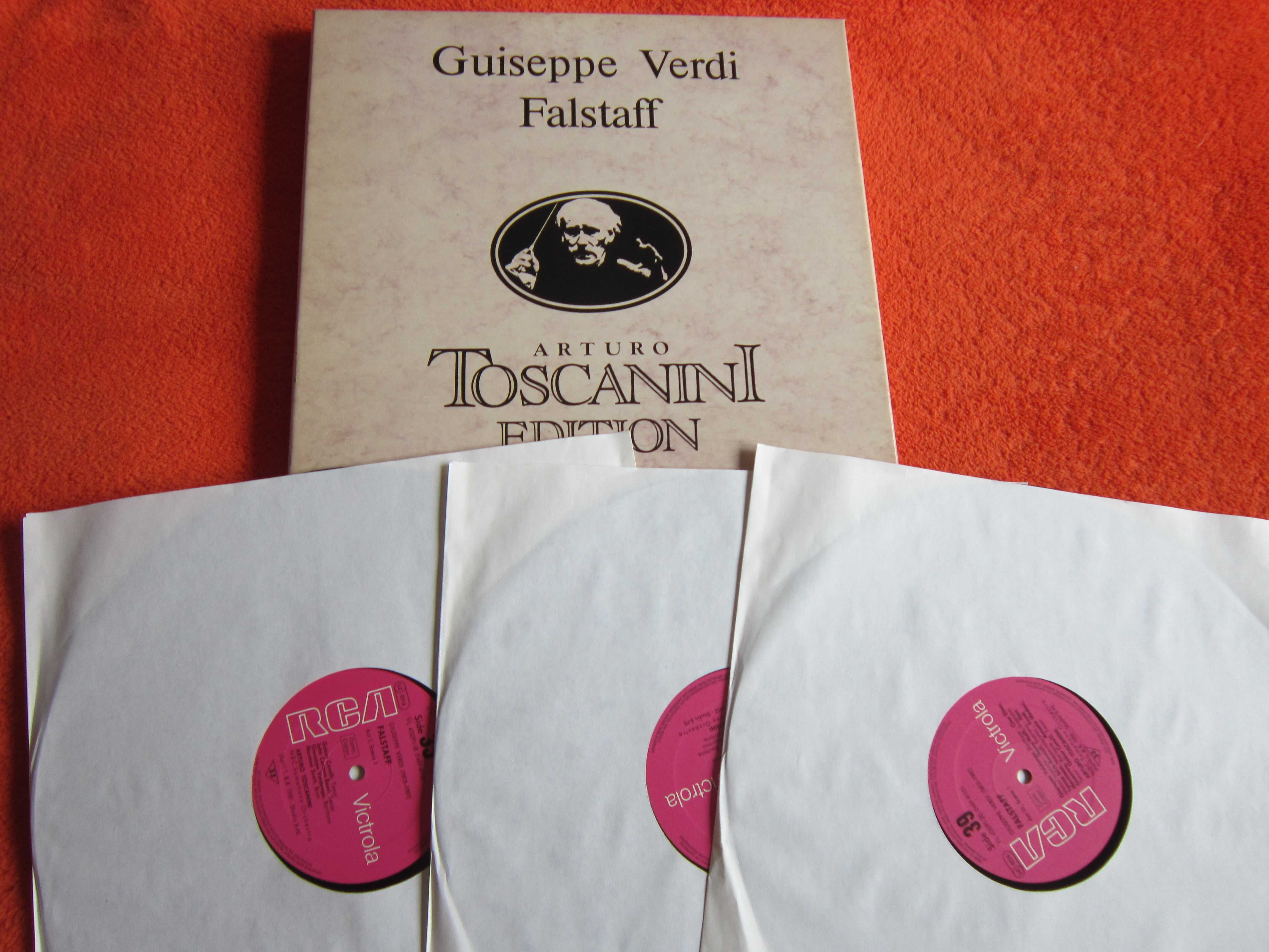 vinil rar Verdi - Falstaff dir. Arturo Toscanini 3LP Germany 1972