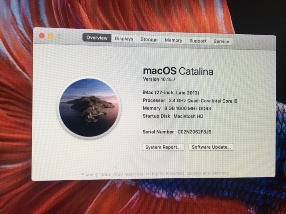 Apple IMac 27, late 2013