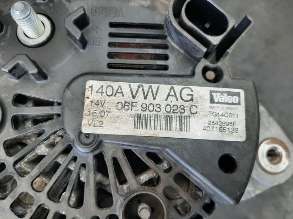 alternator  1.6 b bse seat leon 1p1 altea vw golf 5 skoda octavia 2 audi a3 06f903023c