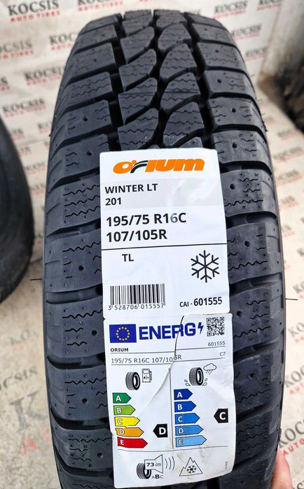 Anvelope noi iarna m+s 195 75 16C Orium ( by Michelin )