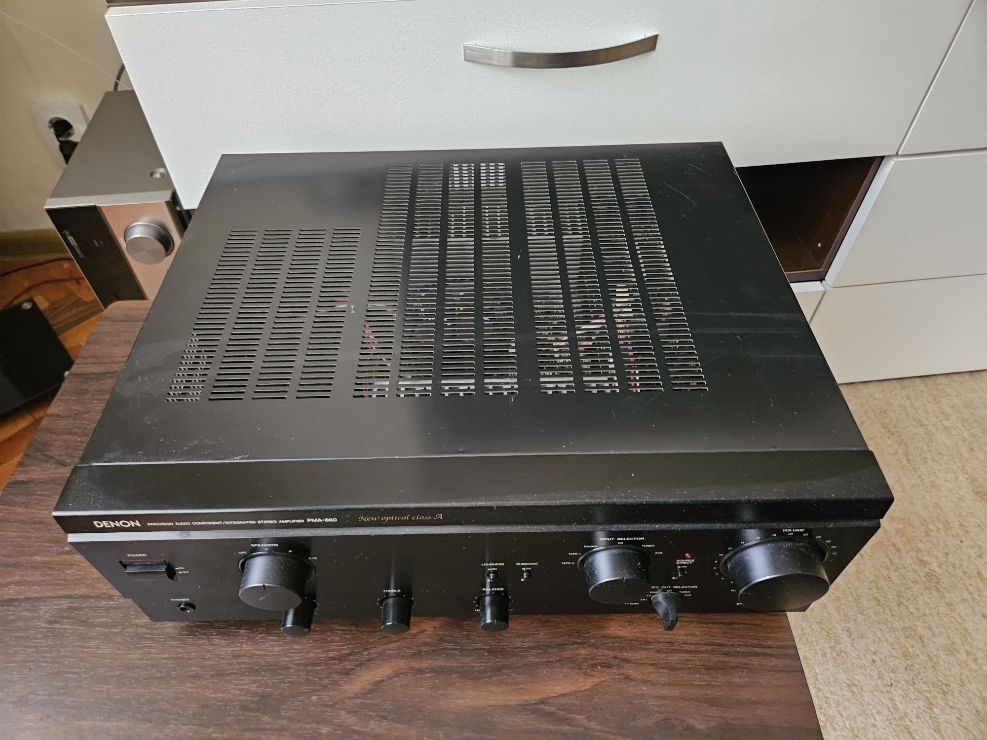 Усилвател, receiver, Denon Optical class A model PMA-860.