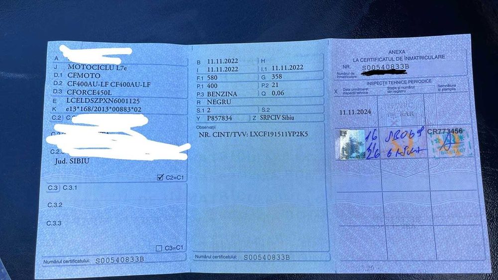 ATV CFORCE 450L - Impecabil!