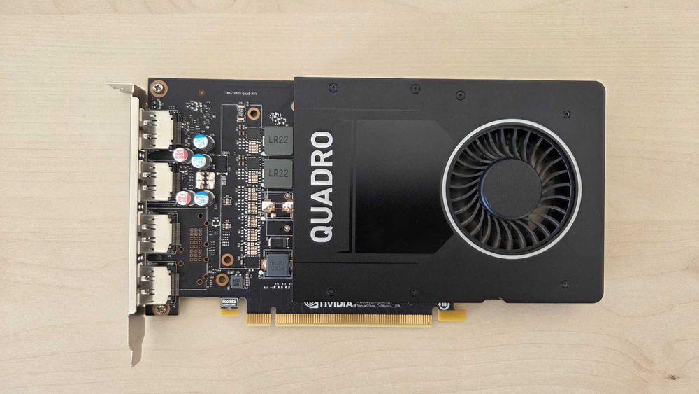 Placă video NVidia Quadro P2000, 5GB DDR5, 160bits, Video encoding