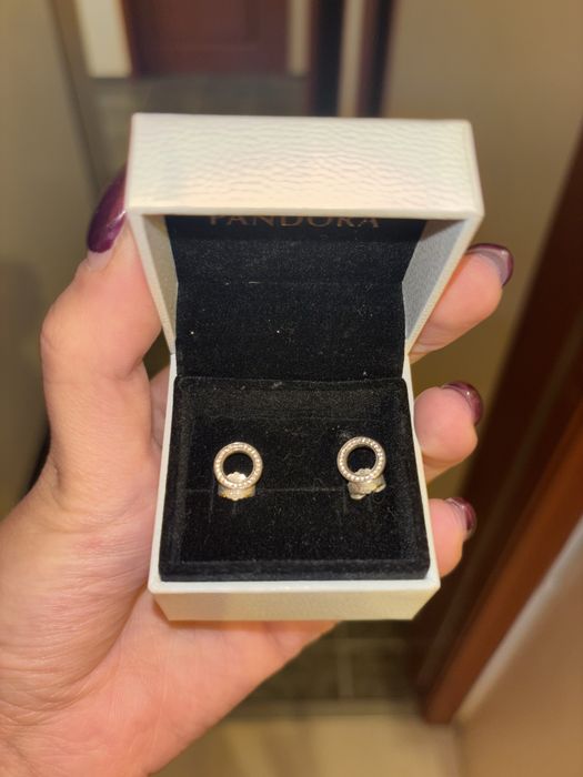 Сребърни обеци Pandora