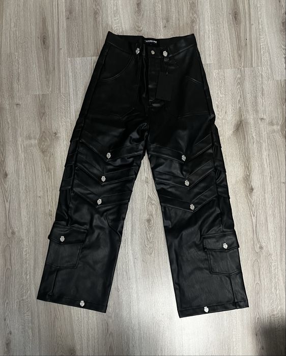 Alexander Spade Knight Leather Pants