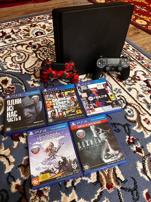 Playstation 4 slim 1TB плейстейшн