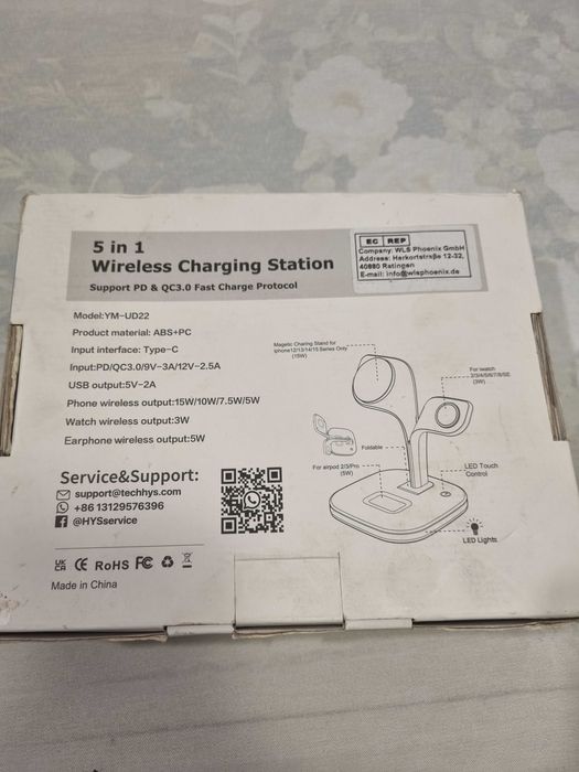 Incarcator Wireless Yoxinta YM-UD22 3 in 1