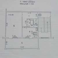 1/2/5, Феруза кинотеатр, улучшенная планировка, 40м2