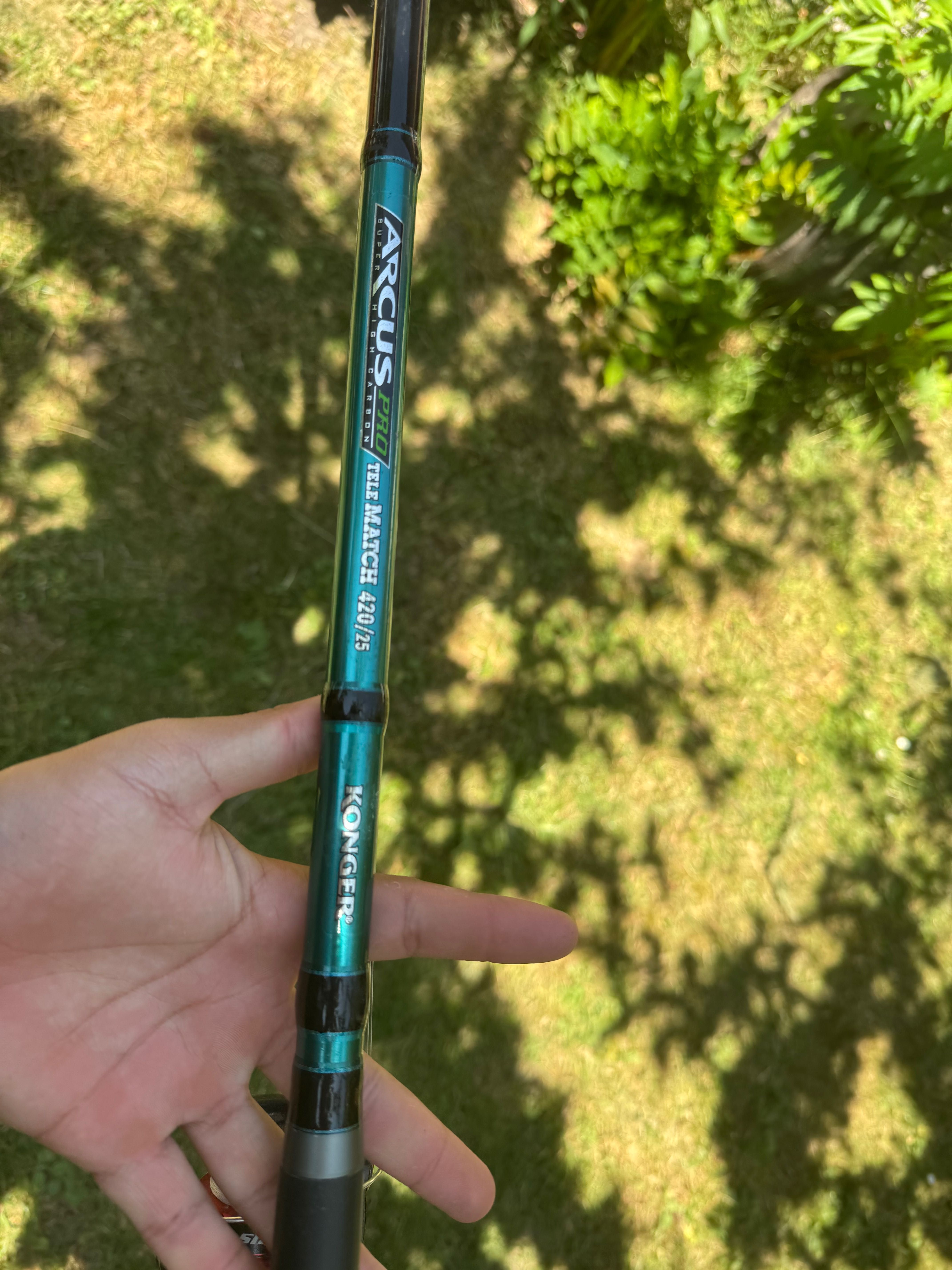 Въдица Tele Match Arcus 4.20m + макара Shimano Sienna 2500