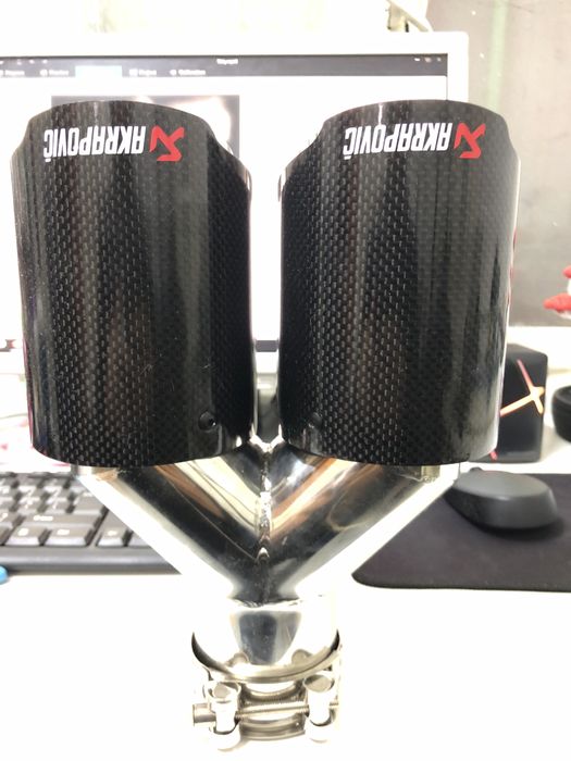 Finală evacuare inox Akrapovic