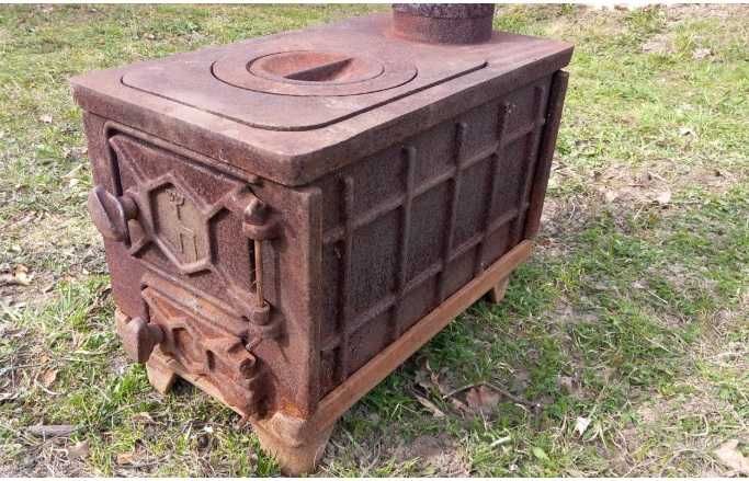 Чугунная печь СССР разборная