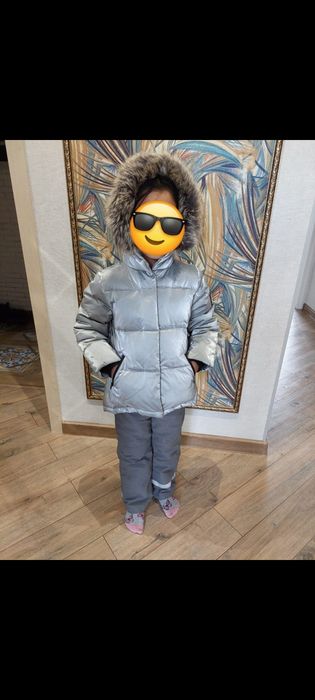 Зима куртка+ штаны 122рост
