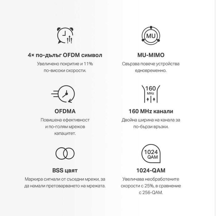 Безжична Mesh система Mercusys Halo H80X (3-pack), AX3000