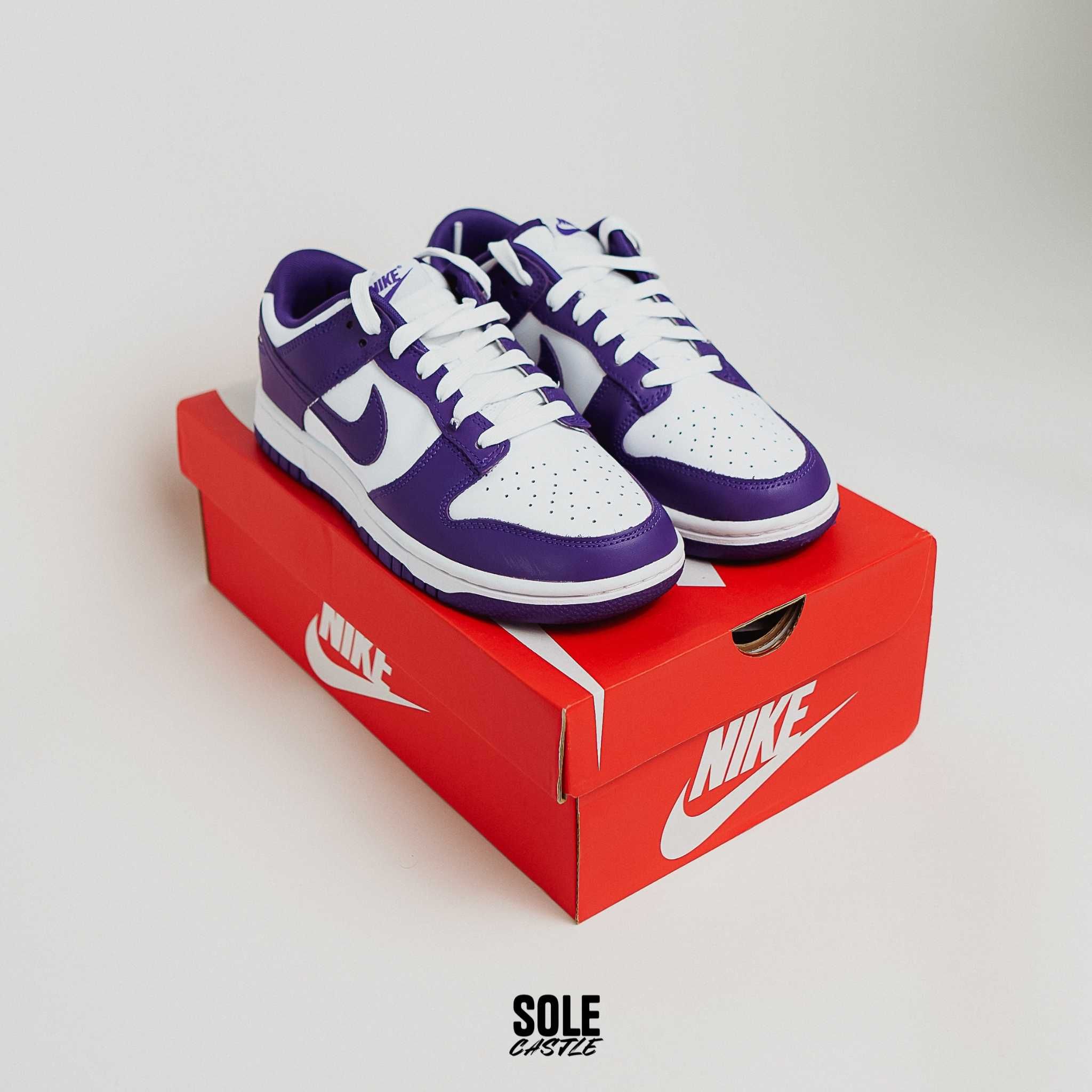 Nike Dunk Low "Court Purple" (nu jordan, puma, adidas)