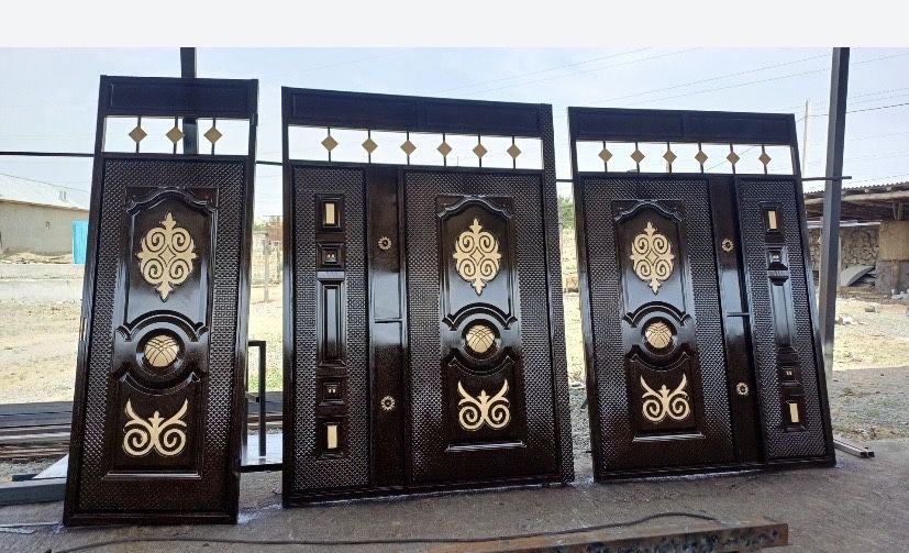 Ворота тапшан краски