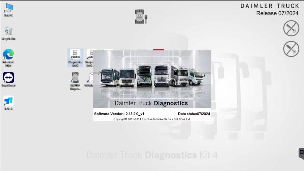 Tester/Diagnoza Mercedes Benz C6 VCI XENTRY Diagnostic VCI