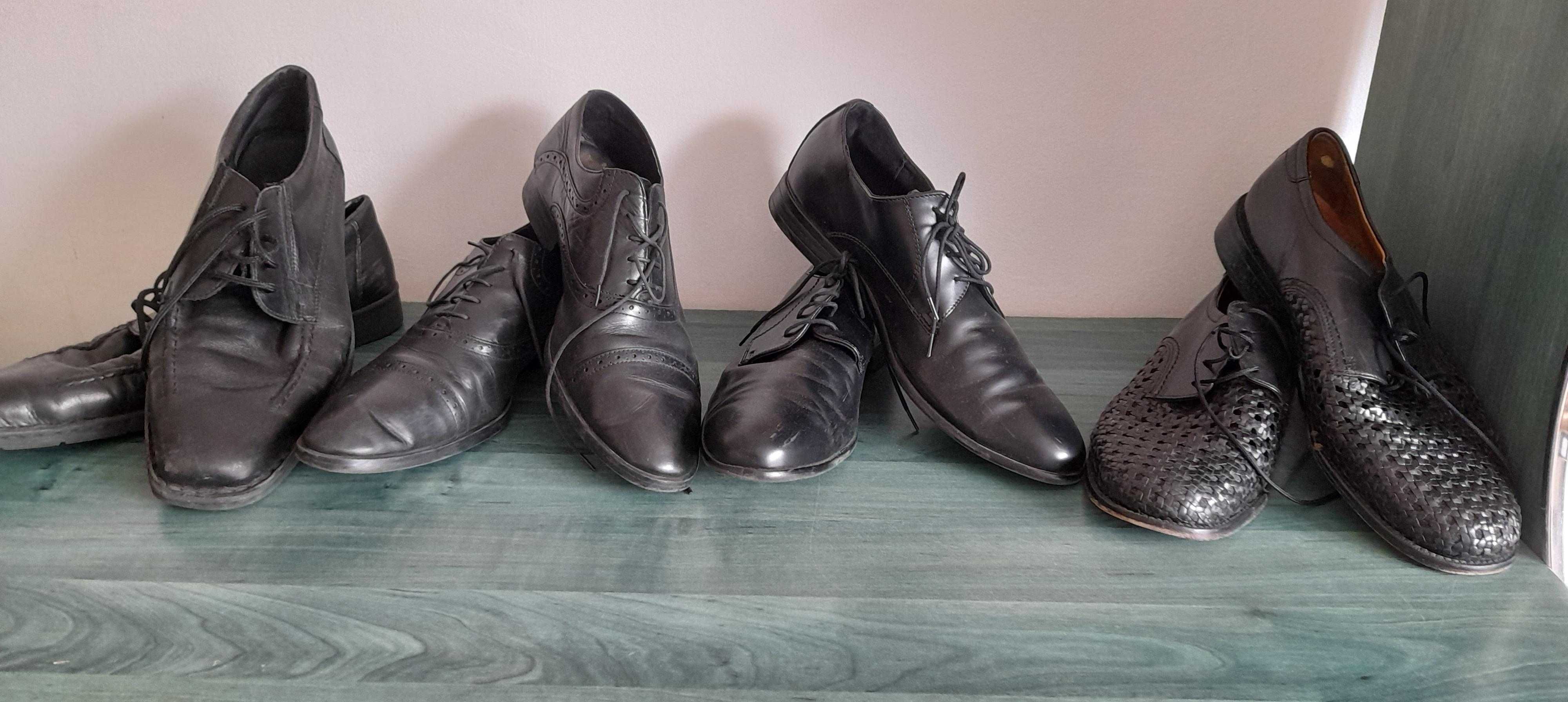 Pantofi barbatesti  din piele, marimea  45 și 46, „Rieker”