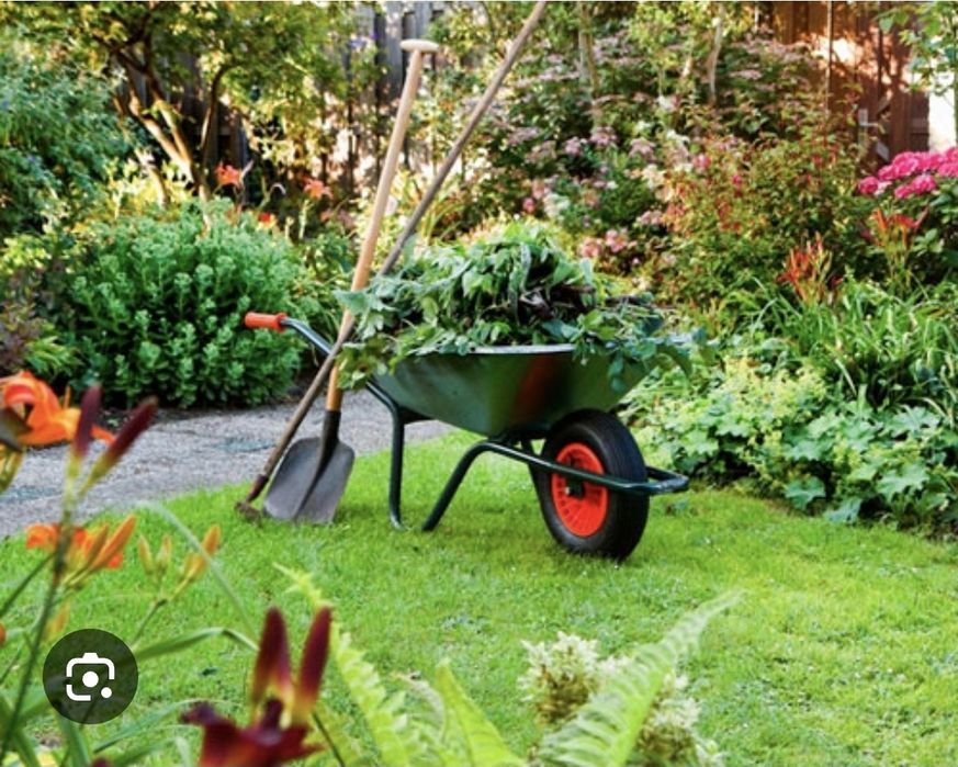 Уборка участка, покос травы.. Шөп ору. Аула тазалау.