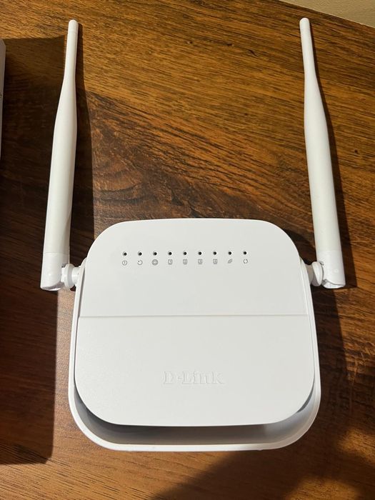 Wi-Fi роутер D-Link DSL-124 N300 (модем + роутер)