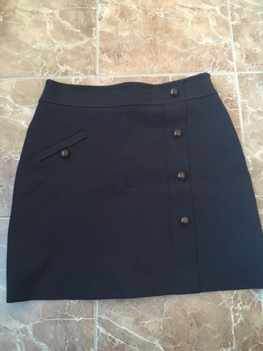 Юбка школьная синяя Турция, М