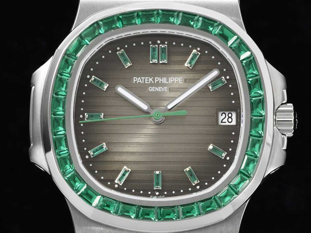 Ceas bărbătesc Patek Philippe Nautilus Ruby Bezel