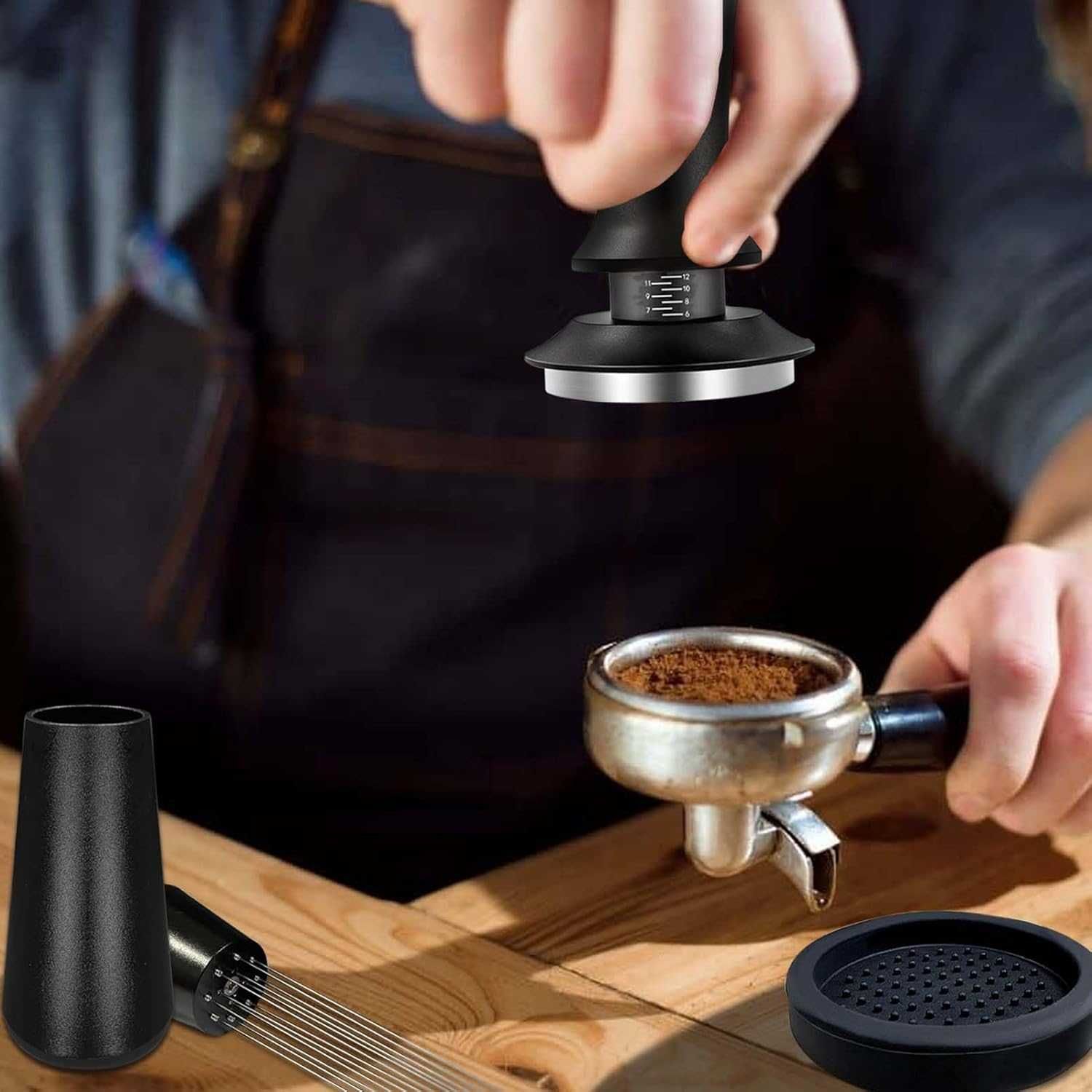 Сет за бариста Coffee Tamper Set 51 мм