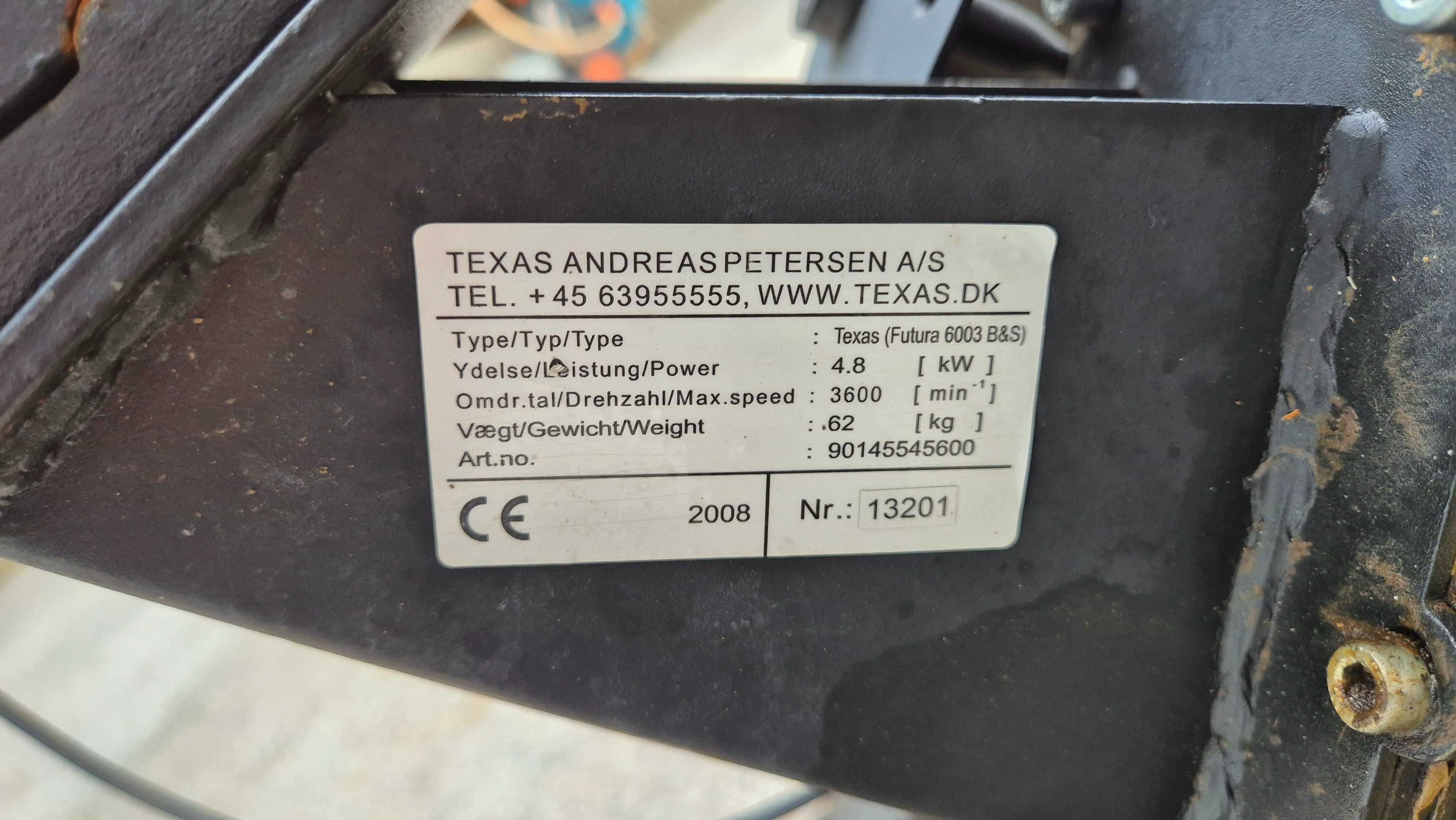 Работеща мото фреза Texas Andreas Petersen A/S