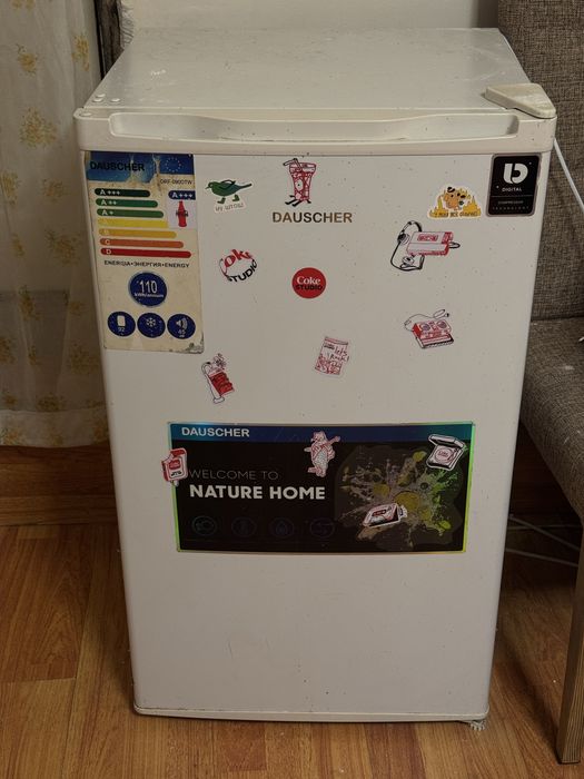 Компактный холодильник DAUSCHER — тихий, экономный, как новый!