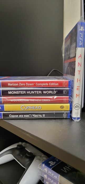 Диски на Playstation 4