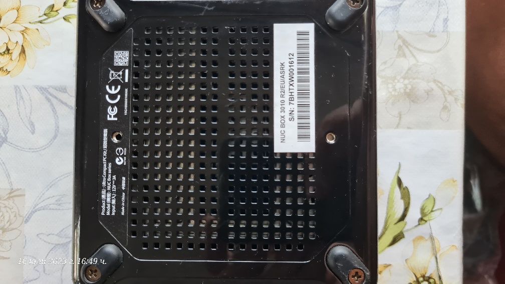 Micro PC ASRock Intel Nuc Box 3010 мини компютър