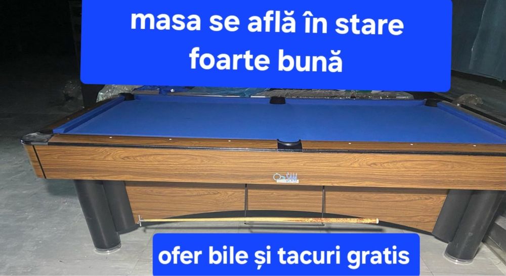 Mese de biliard profesionale SAM 9’’