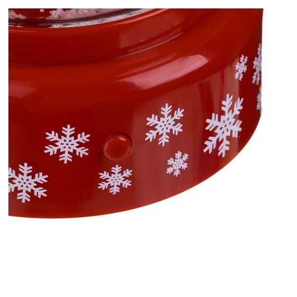 Коледна музикална снежна топка Mercado Trade, Дядо Коледа, 18см.