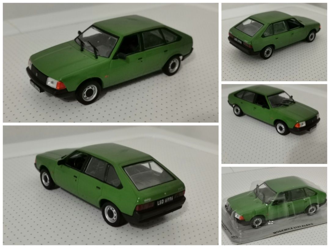 От 35лв - 90лв модели 1:43 Волга/Москвич/FIAT/Warszawa/Kadett