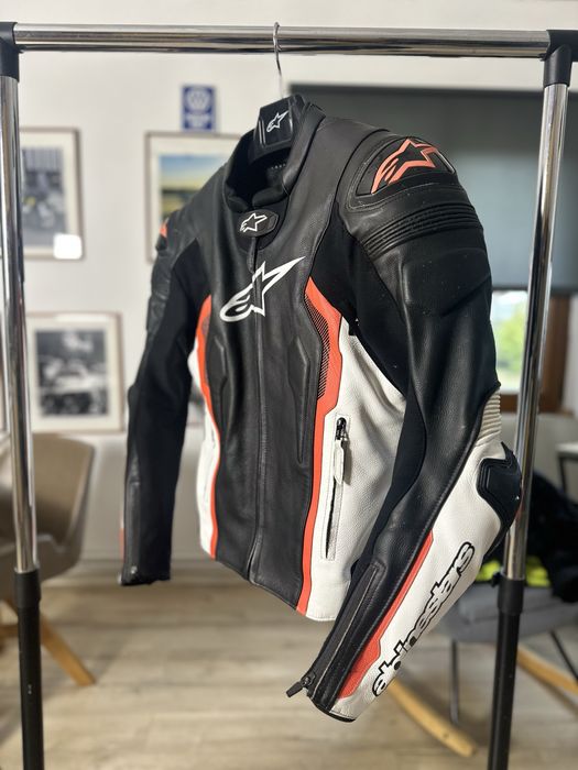 Geaca moto piele/ textil Alpinestars