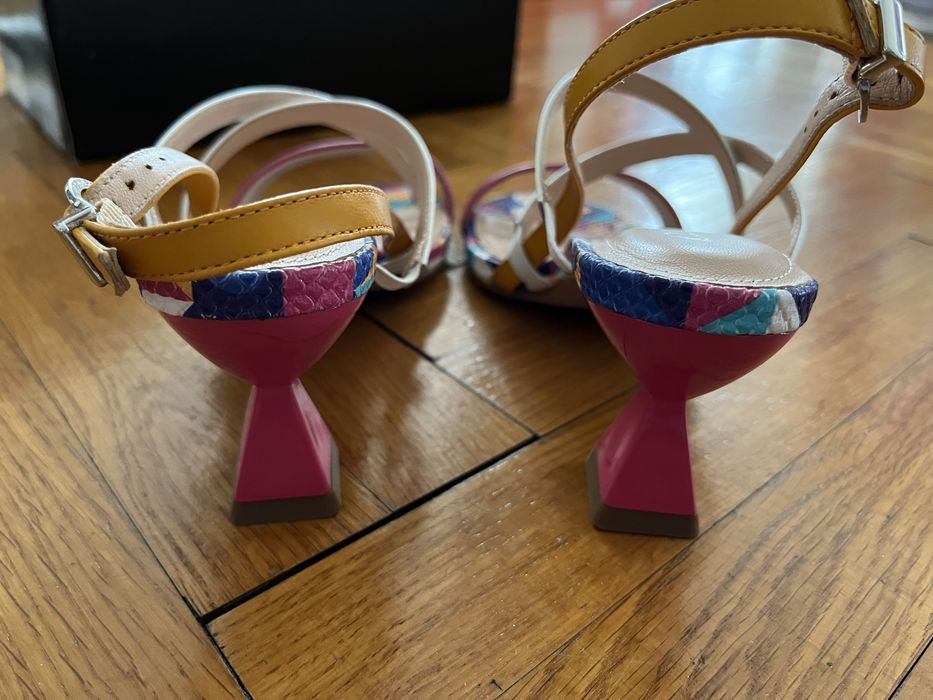 Дамски сандали на ток 36 номер