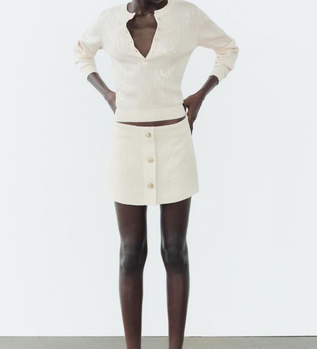 Zara пола-панталонки L