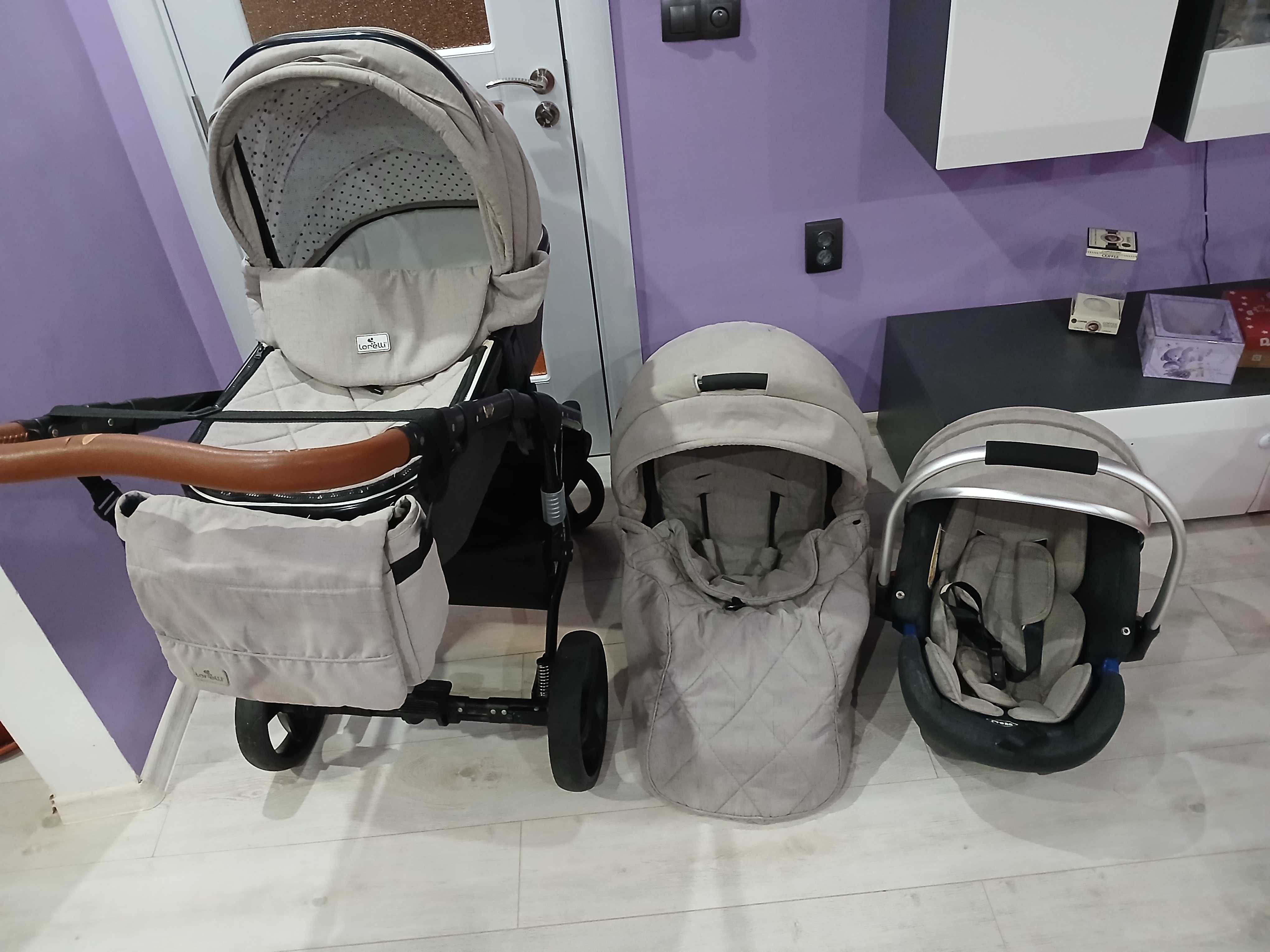 Бебешка количка 3 в 1 Lorelli