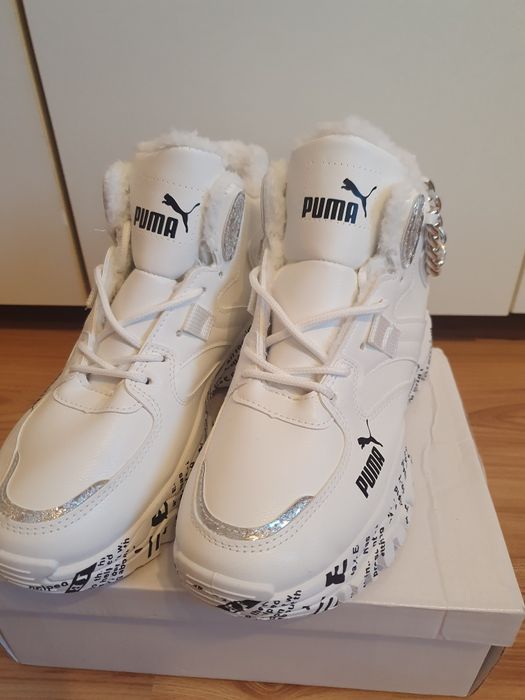 Pantofi sport Puma cu interior îmblănit