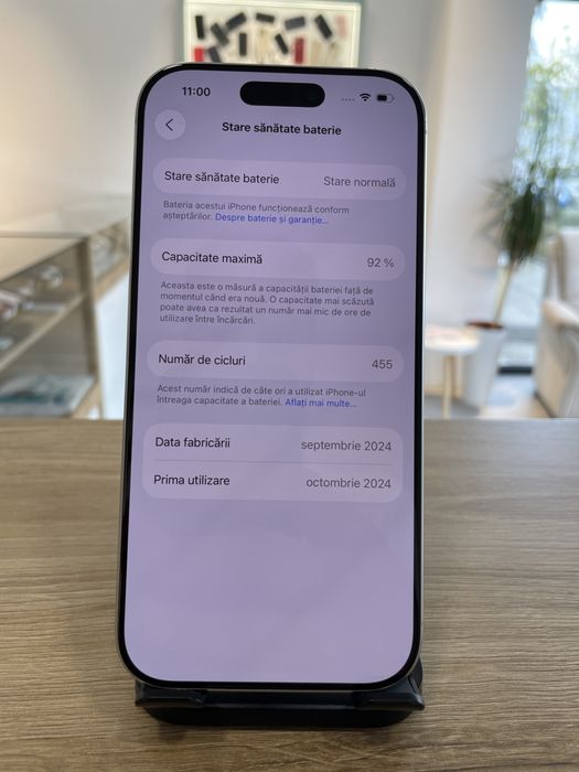 G Store Mobile! OFERTA: iPhone 16 Pro 128gb,92% !