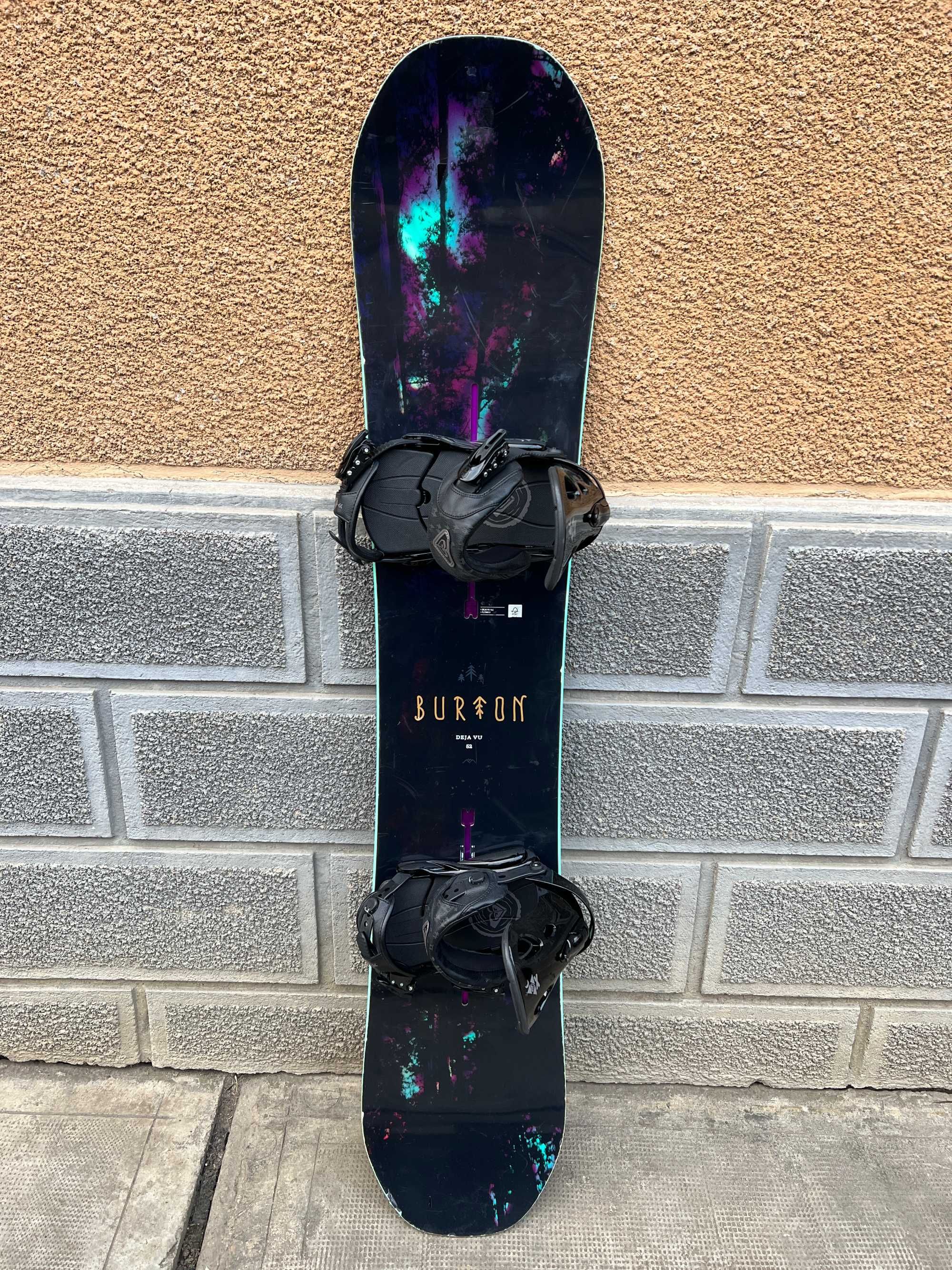 placa snowboard burton deja vu L152