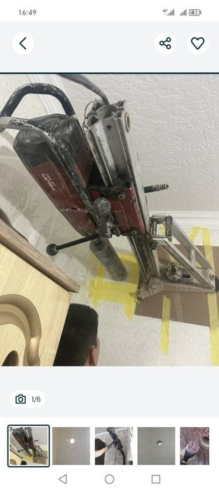 Алмазний бур хизматлари / Perforator xizmatlari / Beton teshish