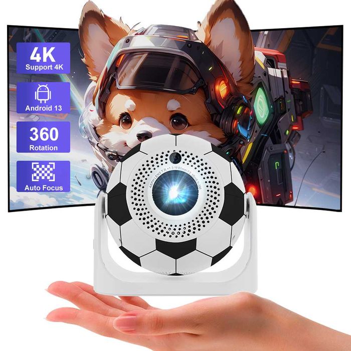 Videoproiector AOKANG JY360, Android 13, Wi-Fi6, Bluetooth 5.0