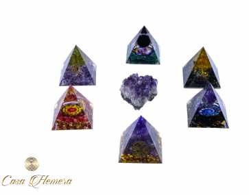 Piramide Orgoni cristal
