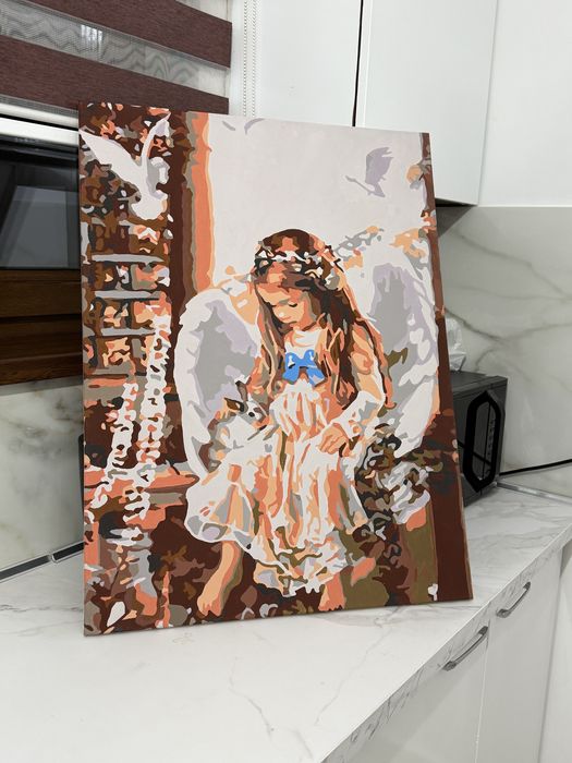 Pictura ingeras fetita