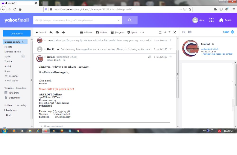 Tablouri - Colectie / Investitie / Arta