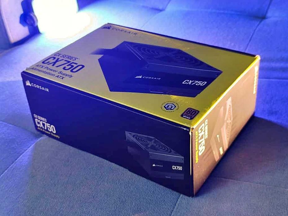Sursă de alimentare Corsair CX750 – 750W ATX, Nouă sigilată