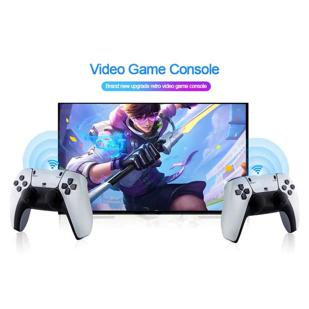 Игрова конзола STELS U90, Quad Core, 64GB, 2 джойстика, 10000 игри