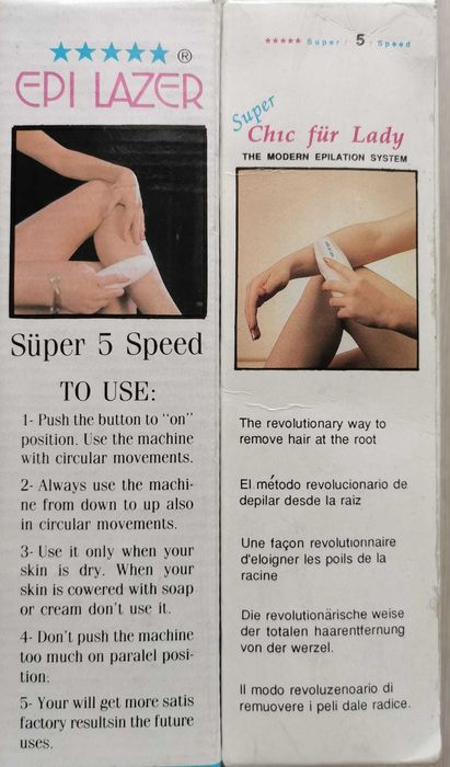 2 buc Epilator electric Epi lazer