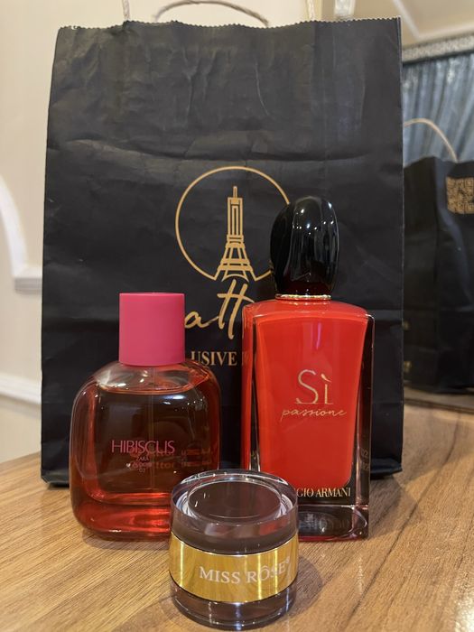 Zara Hibiscus va Si passione qosh bo’yidgan sovg’aga